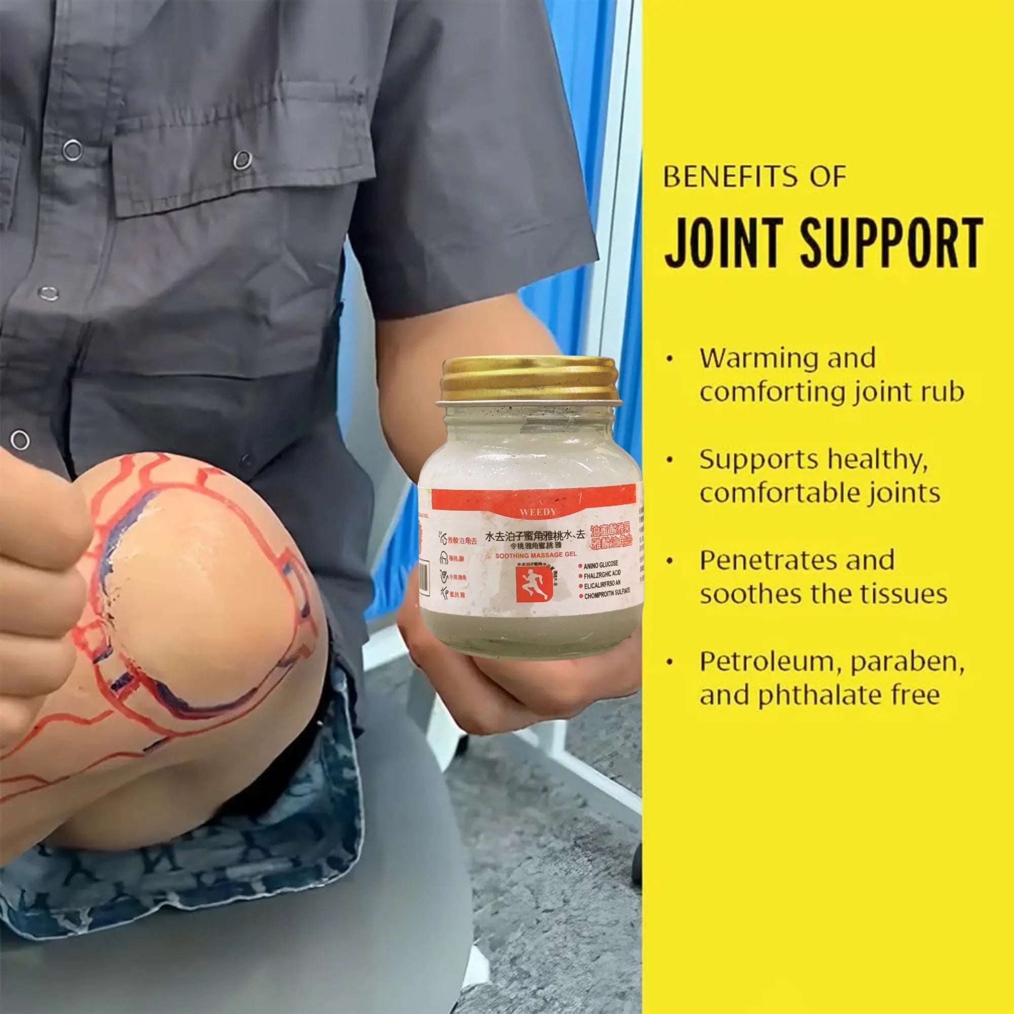 Japanese Instant Pain Relief Soothing Massage Gel