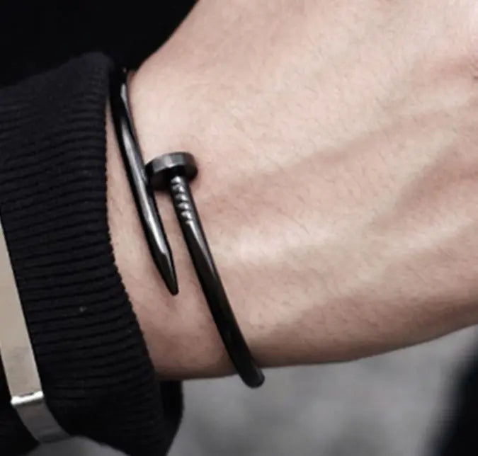 Nail Bracelet (BLACK)