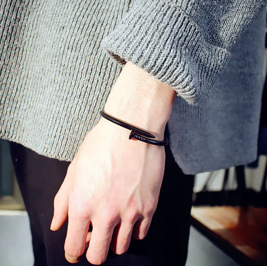 Nail Bracelet (BLACK)