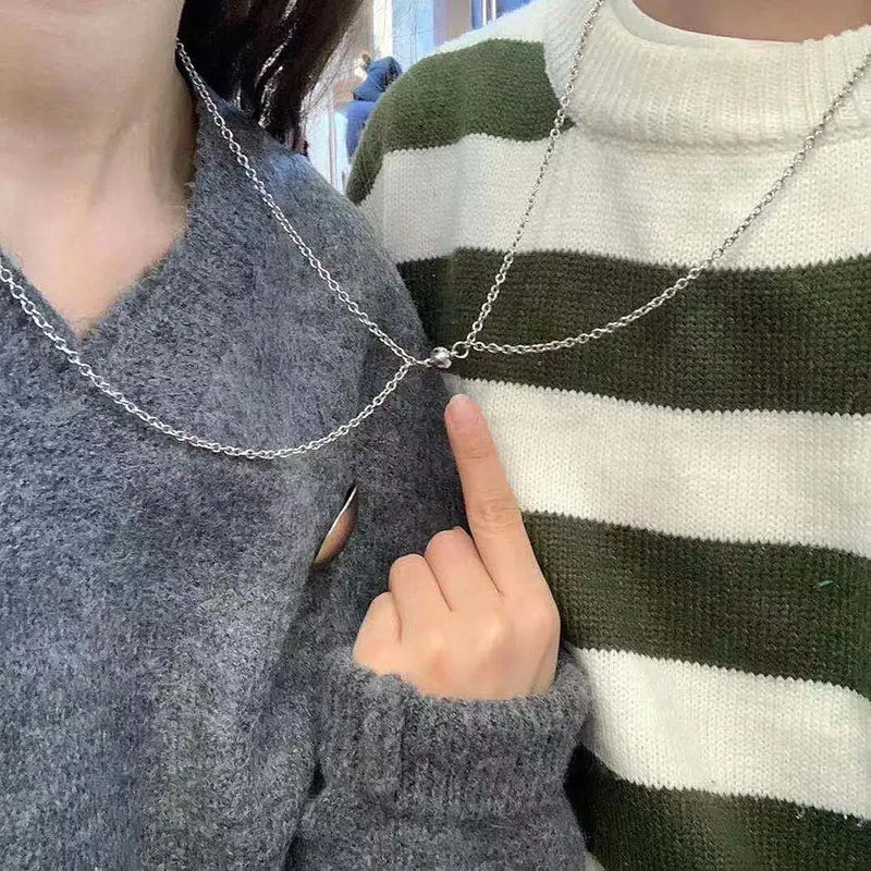 Couple Magnet Neck Wear For Valentine