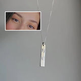 Eye Picture Necklace - Couple Gift