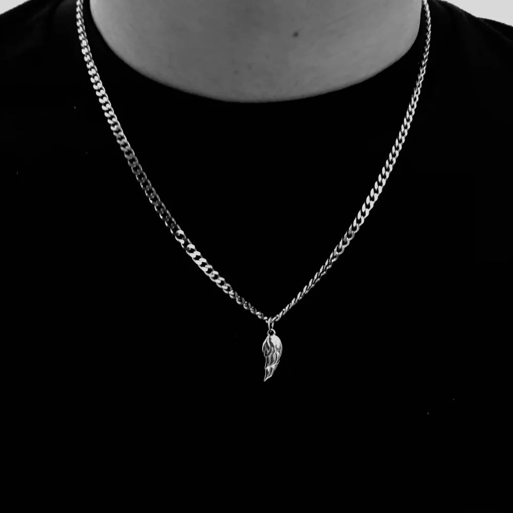 WING PENDANT - STAINLESS-STEEL