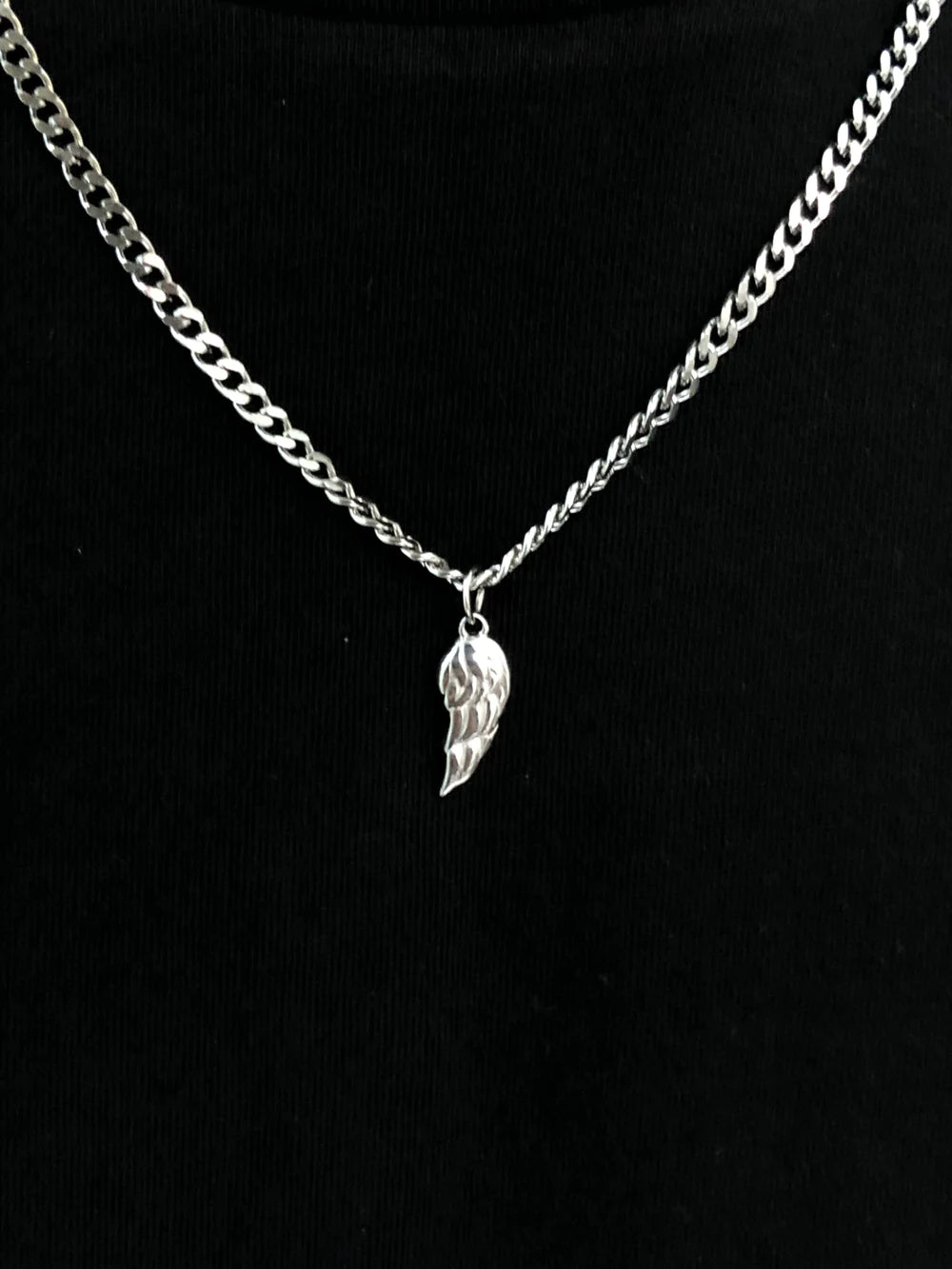 WING PENDANT - STAINLESS-STEEL