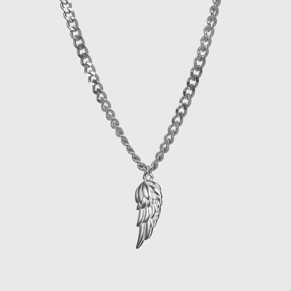 WING PENDANT - STAINLESS-STEEL